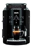 Krups Essential EA810870 Kaffeevollautomat | Espresso und Kaffee | mit CappucinoPlus- Milchdüse | individuell einstellbar | Schnelles Aufheizen | verstellbarer Kaffeeauslauf | Schwarz