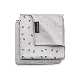Brabantia Mikrofaser Reinigungstuch (2er Set), Hellgrau, 30 x 30 cm, 2-Einheiten