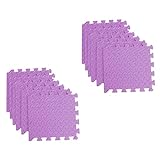 INOOMP 12 Stück Schaumstoff-Bodenmatte Puzzle-Übungsmatte Schaumstoff-Kinderspielmatte Gepolsterte Teppiche Für Kinder Puzzle-Übungsspielmatte Kinder-Übungsmatte Von