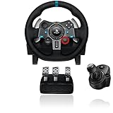 Logitech G29 Racing Lenkrad + Logitech Driving Force Shifter Schalthebel, PC