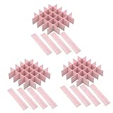 Alipis 36 Stk Schubladenteiler Trennplatte Rosa Isolierung Pp