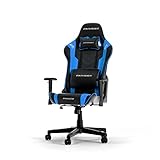 DXRacer (das Orginal Prince P132 Gaming Stuhl, Kunstleder, Schwarz-blau, 185 cm