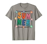 Hello Summer Vacation Flower Geschenk T-Shirt