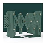 Aktenregal Einziehbarer Dokument- und Magazin -Dateiorganisator, Desktop Metal Fold Lagerer Organizer Holder, einstellbar an 19 Zoll, for die Office School Library Lagerregal (Color : A)