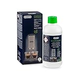 De'Longhi Original EcoDecalk DLSC 500 – Entkalker für Kaffeemaschinen & Kaffeevollautomaten, Universal Kalklöser für 5 Entkalkungsvorgänge, 500 ml, Weiß