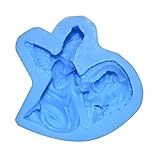 Eauptffy Cupcake Cupcake Backform Silikontag Angel Cake Cupcake Mutter Minikuchenförmchen