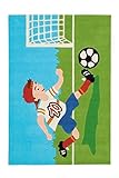 Wohnorama 110x160 Teppich Joy 4090 Football von Arte Espina Multi