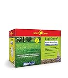 WOLF-Garten | LupiGreen® Hybrid-Rasendünger Langzeit LU-L110 für 110m² | Aus Lupinen hergestellter organisch-mineralischer Düngermix; 77AR1001650