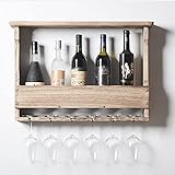 MAKIVI Wand-Weinregal, Wandbehang-Weinflaschenregal, Restaurant-Wanddekorationshalter, Regal, Flaschenaufbewahrung für Restaurant- oder Café-Geschirr Marriage