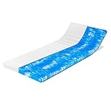 Ravensberger Matratzen Gel-LUX 50 Topper - 80 x 200 x 9 cm - H2/3 RG50 (50-110 kg) - 7 Zonen GELAX Gelschaum-Auflage - 9 cm Gesamthöhe - mit Baumwoll-Doppeltuch-Bezug