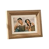 Fotorahmen Foto-Display-Rahmen aus Holz, Fotoalbum, Desktop-Dekoration, aufhängbar, Wanddekoration, Fotorahmen, Geburtstagsgeschenk Für Zuhause, Büro, Desktop (Color : A, Size : 14.8 * 19.8CM)