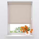 Elektrisches Rollo Easy Lichtdurchlässig - Sand - 130 x 275 cm - CMD-02-P
