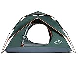 Camping Tent 2-3 Person - Waterproof Dome Tents Automatic Pop Up