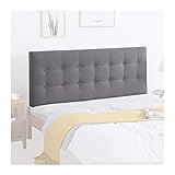 Rückenkissen Bett Lesen Kopfkissen, Lendenkissen Bezug waschbar Ohne Kopfteil Rückenlehne Kissen für Betten Sofa Rückenpolster, 2 Farben LINLIN (Color : Gray, Size : 180CM)