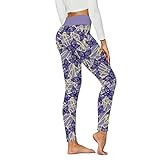 Hanraz Highwaist und Blickdicht Push Up Leggings Leggings Hohe Tailln Für Damen Yoga High Waist Schwarz Leggings für den Alltag oder im Training