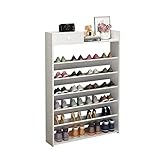 SAAKO Schuhregal Mode-Schuhregale, multifunktionale, freistehende Schuhregale, einfache Schuhaufbewahrung für zu Hause, für Wohnheime Platzsparend