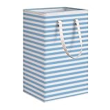 Blechbeutel 1 Stück freistehender Wäschekorb, zusammenklappbarer hoher Wäschekorb mit verlängerten Griffen für Kleidung, im Wohnheim und in der Familie. 1 Stück Wannen Aufbewahrungsbehälter