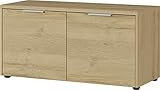 Germania Schuhbank 2964-551 GW-Berlebeck, in Grandson-Eiche-Nachbildung, 96 x 48 x 40 cm (BxHxT)