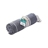 Artexia Saunatuch, Strandtuch, Hamamtuch, Picknickdecke, Badetuch, Duschtuch Beach Towel Badehandtuch Groß Baumwolle, Damen und Herren Strandtuch XXL (Marine)