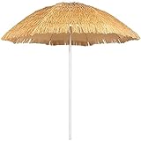 MINDONG HZH Großer Sonnenschirm-Regenschirm für den Außenbereich, Strohschirm, Strandschirm für Terrasse, Garten, Sonnenschirm, Tischschirm für den Außenbereich