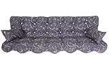 Adlatus-Kühnemuth Polsterauflage Gartenstuhlauflage Modell 880 (150x50 cm Hollywoodschaukelauflage)