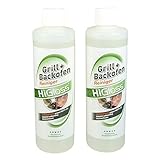 HiGloss Grill- & Backofenreiniger 2 x 500ml mit Power Kraft gegen Eingebranntes