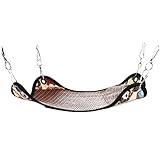iplusmile Meerschweinchen-Hängematte Hamster-Sommerkäfig Vogel-Hängebett Hamster-Kühlnest Hängende Haustier-Unterlage Haustierbett DIY-Hängematte Für Hamster Hamster-Unterlage