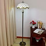 Stehleuchte Stehlampe Tiffany 16-Zoll-Tiffany im europäischen Stil, hochwertige orangefarbene Glas-Stehlampe, Reine vertikale Leselampe for Arbeitszimmer, Wohnzimmer, Schlafzimmer, Raumdekoration