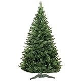 DecoKing Künstlicher Weihnachtsbaum 180 cm Grün Tannenbaum Christbaum Tanne Unecht Weihnachtsdeko Lena