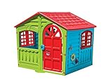 Palplay 0716051, Multicolor Indoor & Outdoor Plastik Spielhaus, 130 x 109 x 115 cm