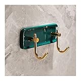 Wandgarderobe, Wandgarderobe, Garderobe zur Wandmontage, moderne SleekMetal-Wandhaken, für den Eingangsbereich, Badezimmer, Schlafzimmer, Küche Wandhaken (Farbe: C)