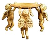 WQQLQX Statue Engel Skulptur Pure Messing Kerzenständer Dekoration Kunst Statue Home Zubehör Büro Desktop Dekoration Zubehör Handwerk Sammlung Figuren Skulpturen