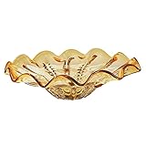 Tablett für Frühstück Tablett servierendes Tablett Wohnzimmer Küche serviert Tablett Fruchttablett for alle Gelegenheit Home Schöne Dekor Amber Tablett Serviertablett