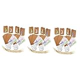 HEMOTON 144 Stück -Geschenktüten Mini-Süßigkeiten Mini-Geschenkboxen Süßigkeitentüten Große Kraftpapiertüten Süßigkeiten-Verpackungsbeutel Osterhasen-Taschen