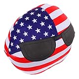 Garneck Dekokissen Mit Amerikanischer Flagge Polnische Flagge Amerikanische Dekoration Kissen Für Kinder Umarmungskissen Plüschkissen Für Kinder Dekokissen Kissen Für Den 4 Juli
