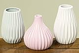 Bloomingville Vase Wilma Keramik 1 Stück Sortiert Höhe 14 cm