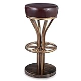 Barhocker, Barhocker, Drehhocker, Eisen, Bar, modern, minimalistisch, Café, antikes Kupfer, Metall, Haltbarkeit, Jede Familie