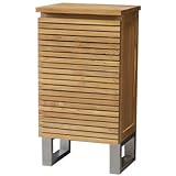 Badunterschrank Antonia aus Teak Massivholz Breite vom Unterschrank 40 cm
