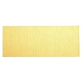 Cablelock Geflochtener Wendeteppich, 60 x 200 cm, Blasses Banan