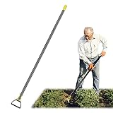 Limitoll Steigbügelhacke Gartenwerkzeug - Schlaufenhacke zur effektiven Unkrautvermeidung - Garten-Jäter-Kultivator, scharfer, langlebiger Metallgriff-Jäter