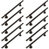Schrankgriffe, 10er-Pack, 3,77-Zoll-Lochzentren, Goldmessing-Schubladengriffe, moderne solide Hardware, einfache Installation, mit Schrauben for Kommode, Kleiderschrank, Küche, Badezimmer, Möbeltür (F