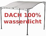 AS-S Wand Anbau Pavillon Terassenüberdachung 3x2,5 Meter Dach 100% wasserdicht UV30+