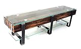 CHYRKA® Lowboard HiFi Massivholz TV Board Fernsehschrank Fernsehtisch TV Schrank (120 cm, LEMBERG)