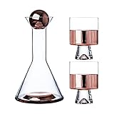 Wasserkrug Kühlschrank Luxus Kalter Wasserkocher mit Tasse Wasserflasche Rotwein Glas Dekanter Set Getränke Dispenser Getränke Dispenser Kitchen Artikel Wasserkaraffe (Color : A)