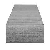 Delindo Lifestyle® Tischläufer Samba Home, anthrazit, 40x160 cm, Fleckschutz, abwaschbar, für Indoor und Outdoor
