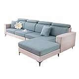ZYHALOUK Sofa Sitzkissenbezug Stretch, 1 Stück Sitzkissenschutz für L Form Ecksofa Elastische Kissenbezug Husse Überzug Bezug für Sofa Sitzkissen-B-1 Sitzer-X