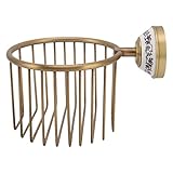 Toilettenpapierhalterkorb, rostbeständig, langlebig, schöner Toilettenpapierkorb, einfach für Badezimmer