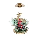 Schneeflocke Weihnachten Gold Eisen Leuchter Schaufenster Tischdeko Weihnachtsdeko SPb145