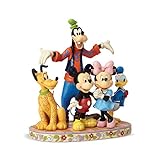 Enesco Disney Traditions by Jim Shore Fab Five The Gangs All Here, Figur, 8.750, Mehrfarbig
