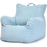 OLOTU Sofa-Sitzsack Lehnen Sie Sich zurück, faules Sofa, exquisiter Handlauf, Sitzsack, bequemer Sofa-Stuhl, Videospiel-Stuhl, geeignet für Erwachsene Gemächlich